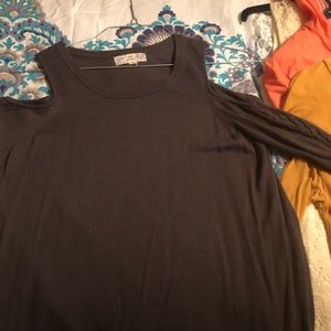 Pink republic cold should sweater size large